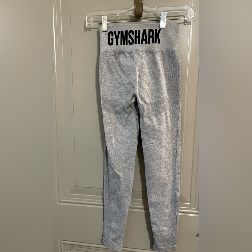 Gray Gymshark Flex High Waisted Leggings